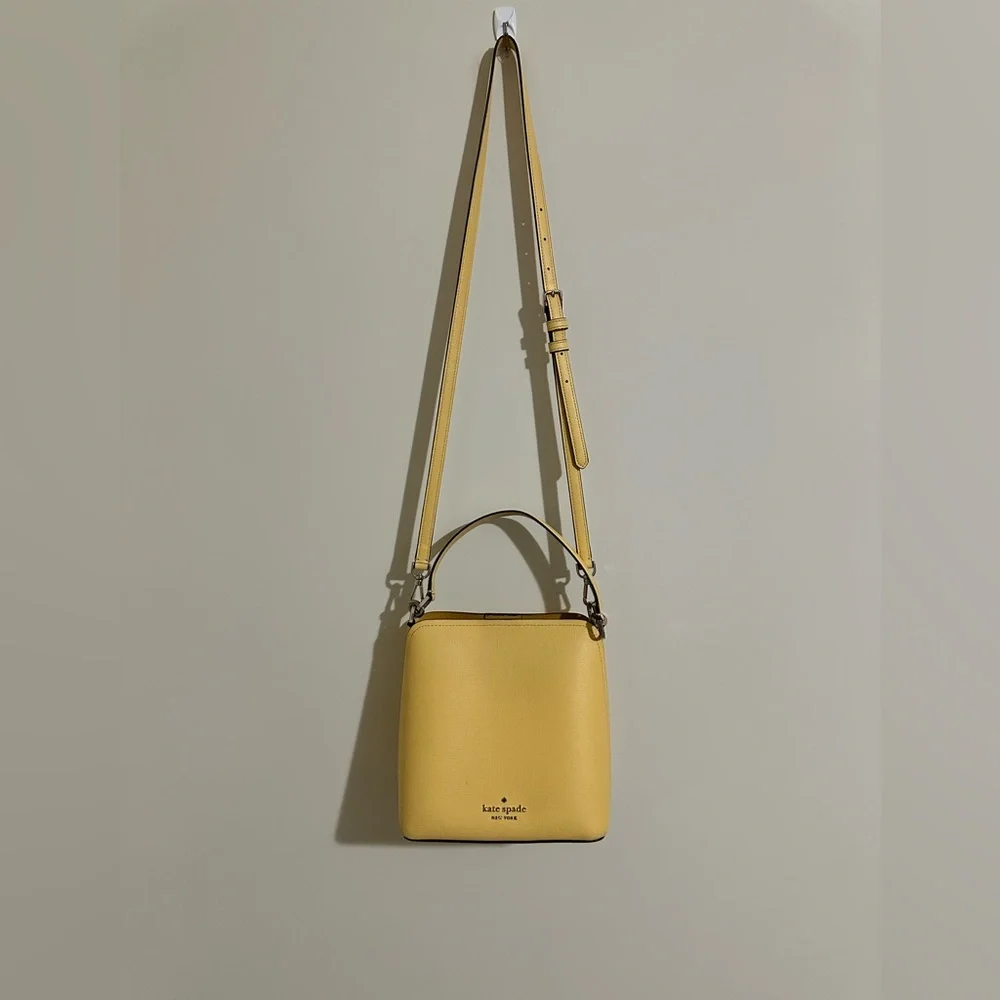 Kate Spade Small Bucket/Crossbody Bag - Daybreak Yellow - Picture 2 of 7